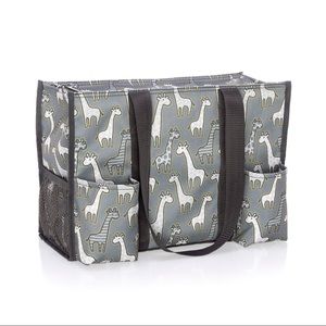 Brand New ThirtyOne Zip Top utility Tote